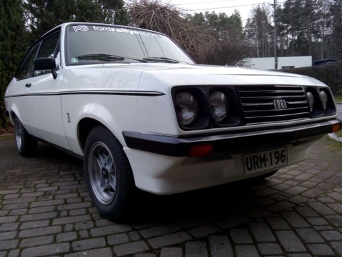 1977 Ford Escort RS2000 Mk2 SOLD