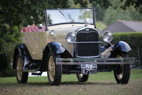 1929 Ford Model A Tourer - recent bills total £10,182 For Sale
