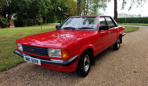 Ford Cortina 1.6 L 1980 Historic vehicle tax and MOT exempt SOLD