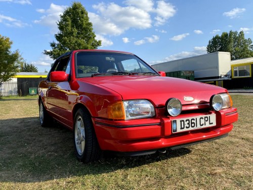 1987 Ford Escort XR3i Cabriolet For Sale by Auction