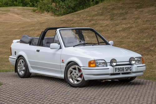 1989 Ford Escort XR3i Cabriolet For Sale by Auction