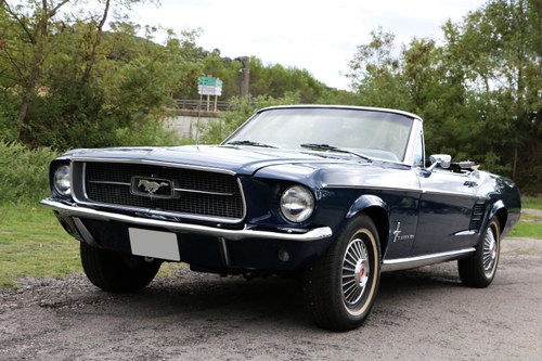 1967 Ford Mustang convertible V8 big block 390 ci S-code In vendita