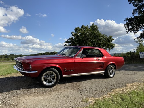 1967 Ford Mustang 289 auto restored VERKAUFT