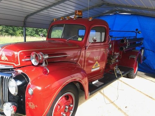 1942 1947 Ford Firetruck For Sale