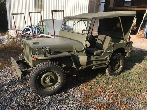 1945 FORD GPW WORLD WAR 2 JEEP SOLD