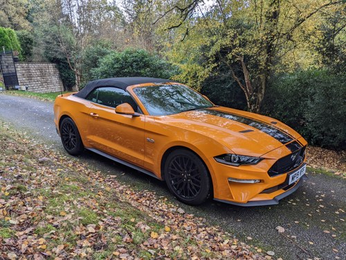 2019 Ford Mustang GT 5.0 Convertible SOLD