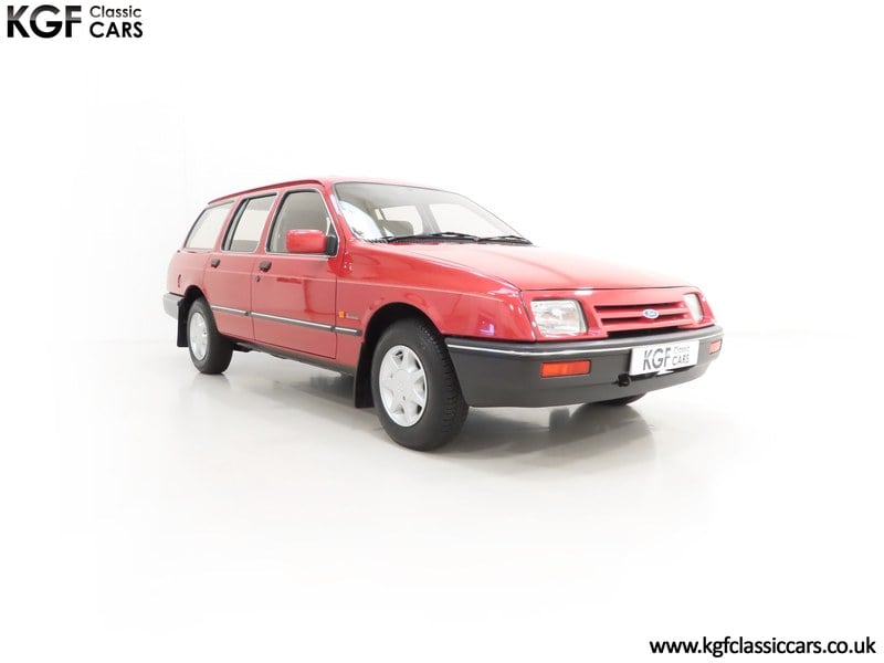 A Stunning Ford Sierra Laser 1.6 Estate with 20,237 Miles
