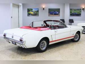 1965 Ford T5 Mustang Convertible 289 V8 Manual For Sale (picture 3 of 100)
