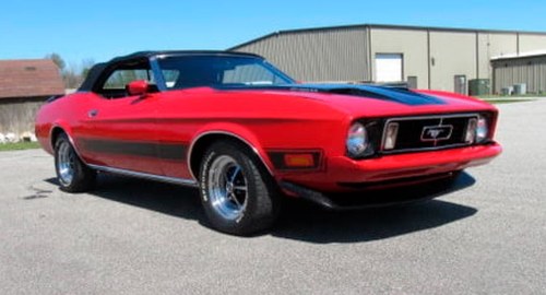 1973 Ford Mach 1 Mustang Convertible SOLD