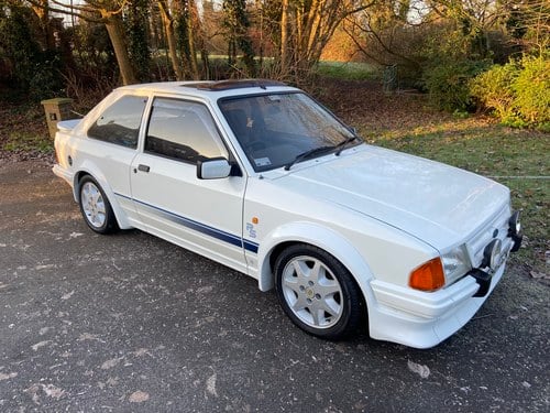 1985 Ford Escort RS Turbo series 1 custom,low miles,3 owners For Sale