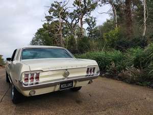 1968 Ford Mustang V8 (J Code-302) Wimbledon White Automatic For Sale (picture 24 of 24)