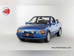 1987 Ford Escort XR3i Cabriolet /// Just 32k Miles For Sale (picture 1 of 12)