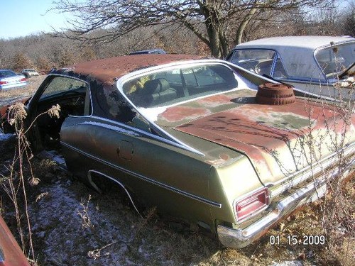 Parting Out: 1970 Ford Galaxie 500 2dr HT For Sale