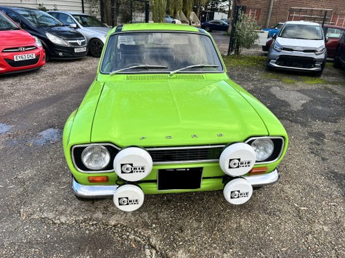 1972 mk1 Escort Mexico  Steel bubble arches Le Mans green For Sale