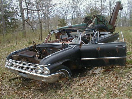 Parting Out: 1961 Ford Galaxie 500 Sunliner Convertible (2) In vendita