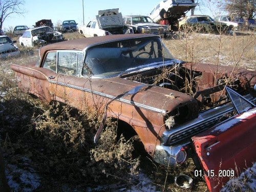 Parting Out: 1959 Ford Fairlane 2dr Sedan For Sale