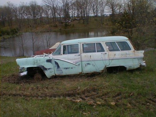 Parting Out: 1956 Ford Fairlane 4dr Station Wagon For Sale