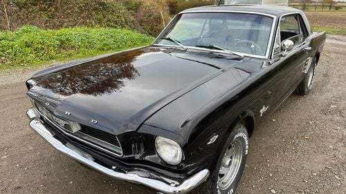 Picture of Black 1966 V8 Mustang Auto PROJECT - For Sale