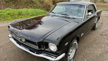 Black 1966 V8 Mustang Auto PROJECT