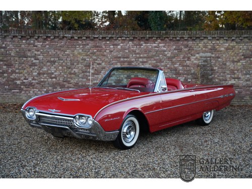 1962 Ford Thunderbird Convertible Highly/exceptional original con For Sale