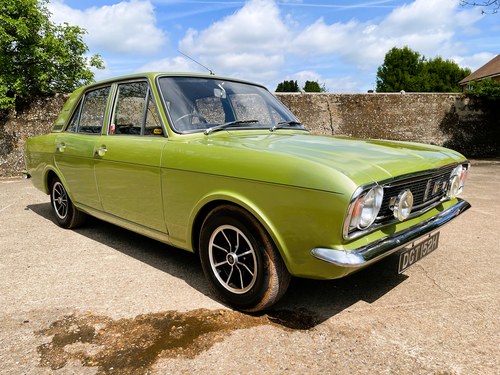 beautiful 1970 Ford Cortina 1600E with 1 owner since 1989 SOLD