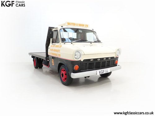 1968 A Homage to the Potato Merchant, a Mk1 Ford Transit Flatbed SOLD