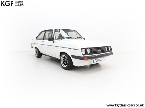 1980 An Enthusiast Owned Oldskool Ford Escort Mk2 RS2000 SOLD