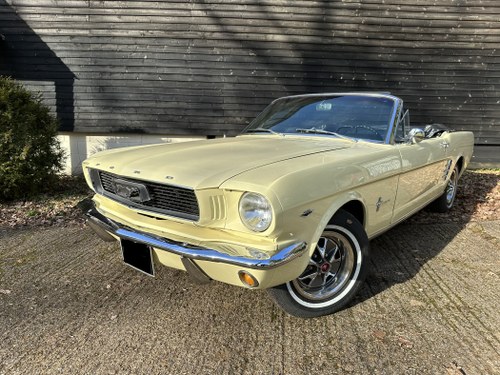 1966 Ford Mustang Convertible V8 For Sale