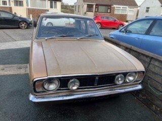 1970 Ford Cortina Mk II 1600E For Sale by Auction