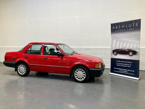 1990 Ford Orion 1.6 L 5 speed. Low miles/owners RESERVED SOLD