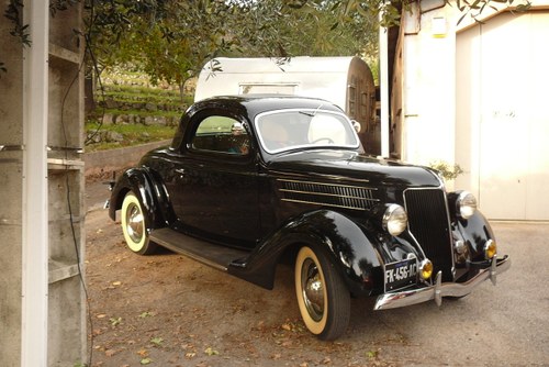 1936 Ford coupe 3 window