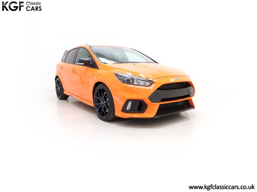 2018 1 of 50 Ford Focus RS Heritage Editions, One Owner, 92 Miles SOLD