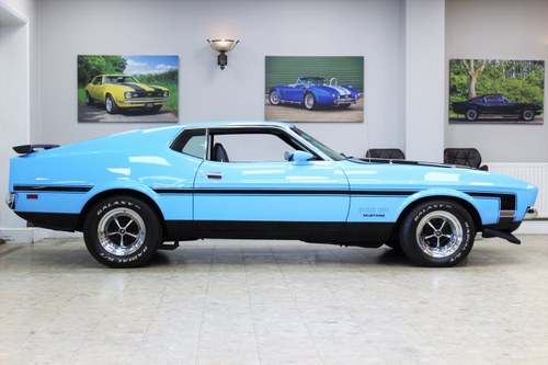 1971 Ford Mustang Fastback 351 V8 Boss Recreation Manual