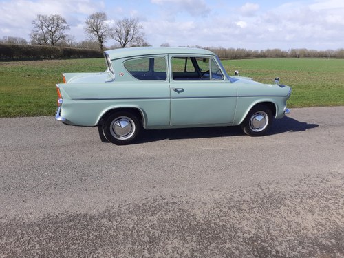 1967 FORD ANGLIA 105E FAMILY OWNED FROM NEW HIGHLY ORIGINAL CAR SOLD