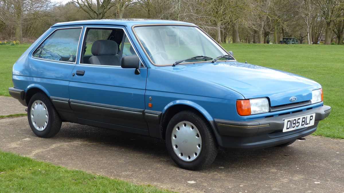 1987 Ford Fiesta Blue Manual, 4 speed Right Hand Drive in Swardeston ...