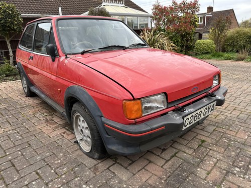 1986 Ford Fiesta XR2 For Sale by Auction