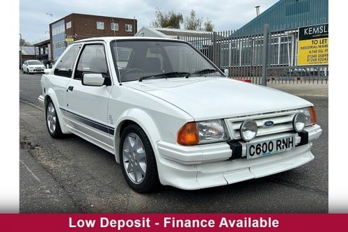 1986 Ford Escort RS Turbo Series 1 - 67,000 miles from new SOLD