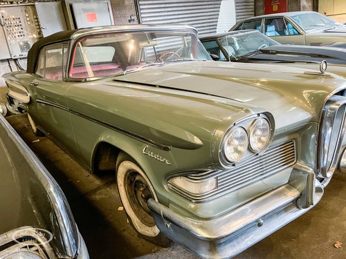 1958 Ford Edsel SE Citation Convertible - Online Auction Vente aux enchères