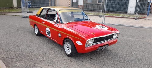 1969 Ford Cortina Alan Mann recreation