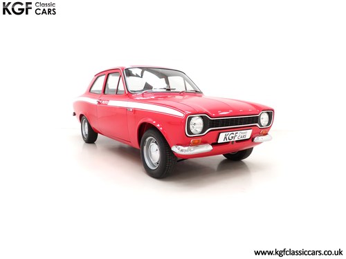 1971 A Rare Early Mk1 Ford Escort Mexico with National Day Awards VERKAUFT