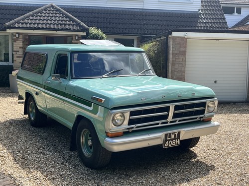 1970 FORD F100 PICKUP RARE CUSTOM BODY