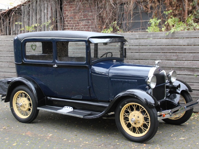Ford Model A Tudor, Europaausführung, Kilometertacho