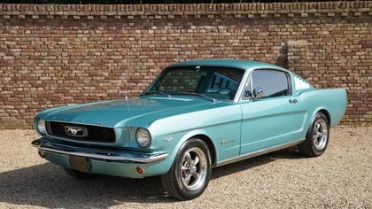 Ford Mustang Fastback 289 Pony-interior, Rally-Pac, 5-speed