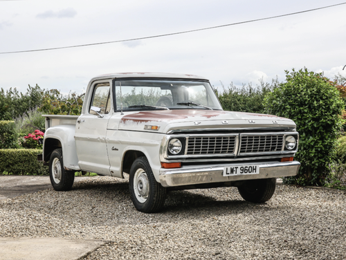 1970 Ford F-100 Stepside Short Bed Pickup Truck Zu verkaufen durch Auktion