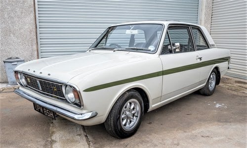 1970 FORD CORTINA LOTUS - EX-POLICE - FOR AUCTION 23RD SEPT Till salu på auktion