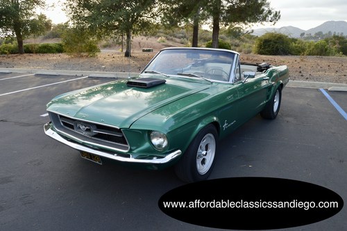 1967 Ford Mustang Convertible SOLD