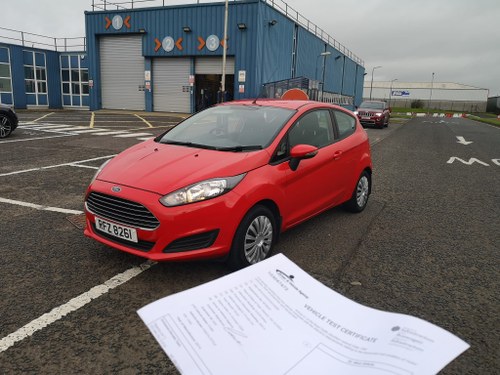 2014 Ford Fiesta Style-£35 Tax-Full MOT today Oct 24