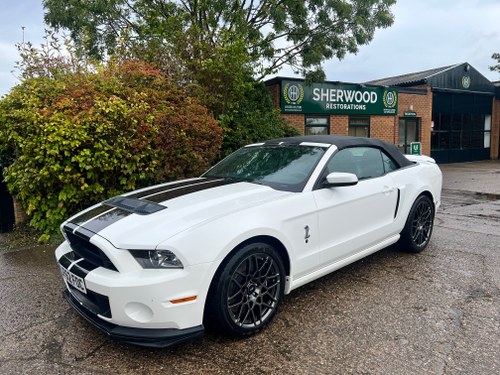 2013 Mustang Shelby GT500 Convertible SOLD