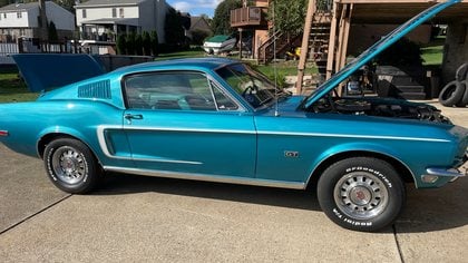 1968 Ford Mustang Fastback GT J code