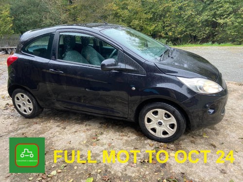 2009 FORD KA 1.2 STYLE+ £35 TAX GROUP 3 INSURANCE NEW MOT SOLD